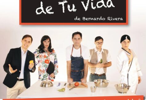 Cartel de la representación teatral "El curso de tu vida" en Llerena.