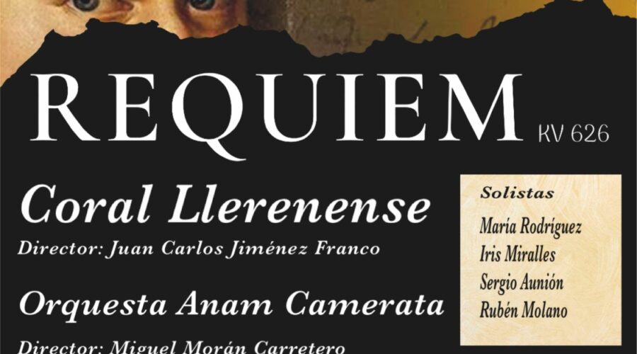 La Coral Llerenense celebra su 35 Aniversario con la interpretación completa del Réquiem de Mózart