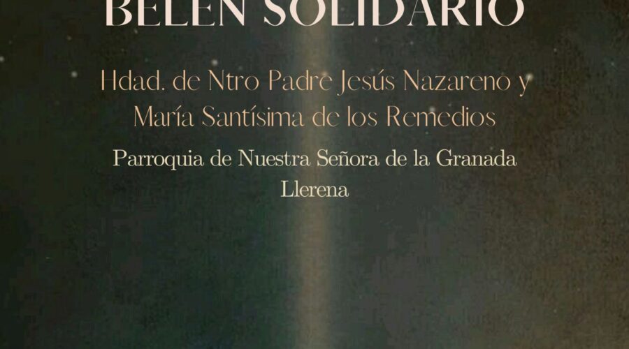 Belén solidario de la Hermandad de Ntro. Padre Jesús Nazareno